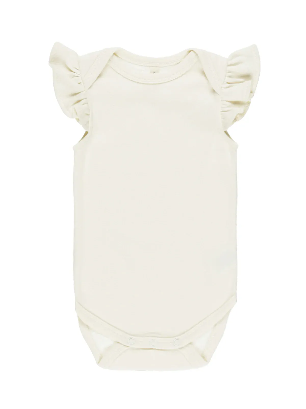 Flutter Sleeve Bodysuit - Ivory