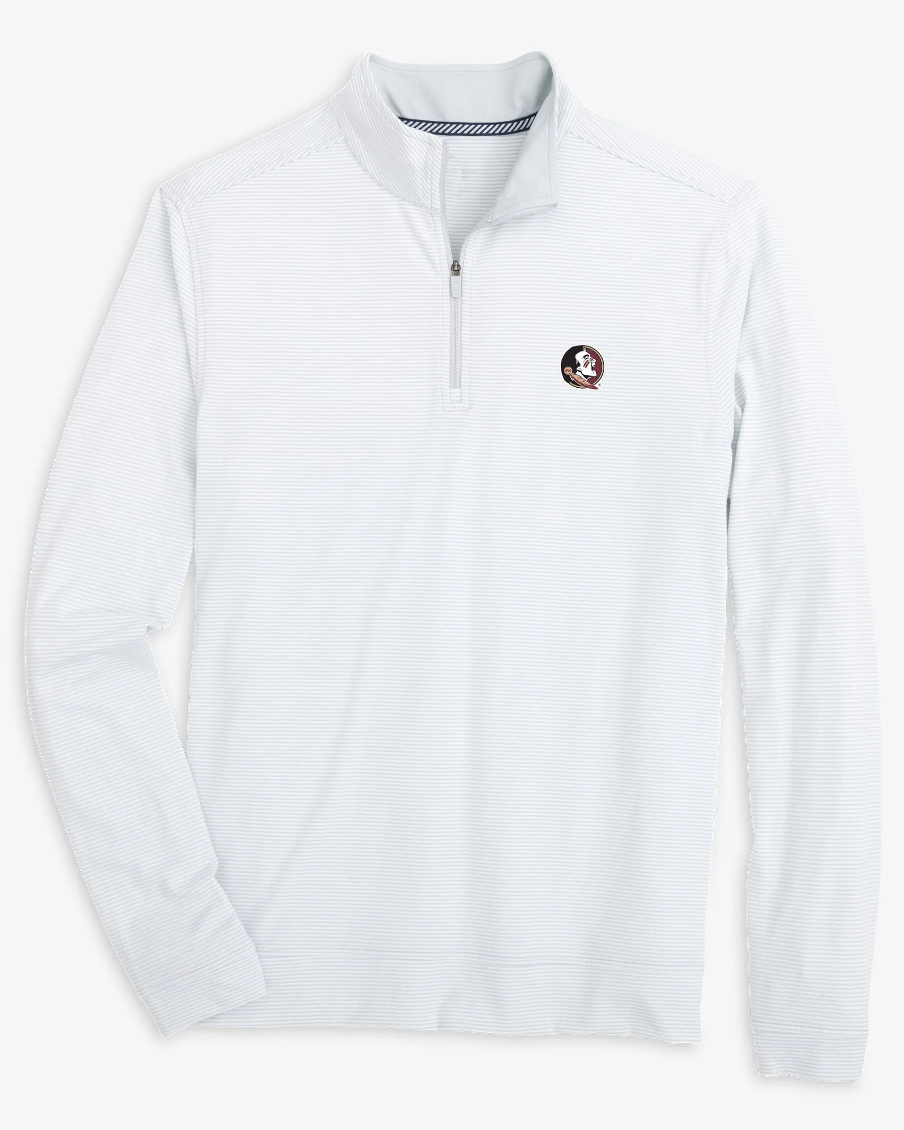 FSU Seminoles Cruiser Micro-Stripe Heather Quarter Zip