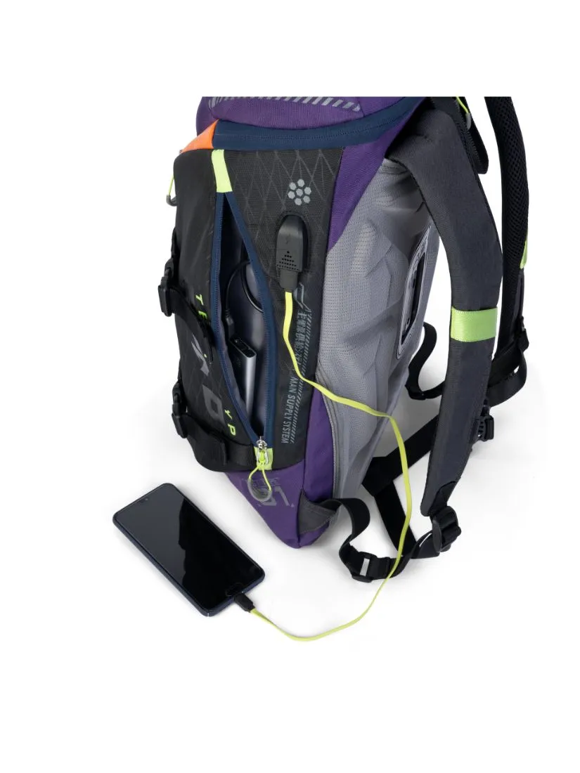 FX Creations Eva Test Type-01 AGS Pro Suspension Backpack with Laptop Pouch Sleeve Combo EVA76194AGS-01 EVA76194LC-21