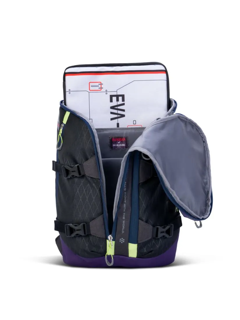 FX Creations Eva Test Type-01 AGS Pro Suspension Backpack with Laptop Pouch Sleeve Combo EVA76194AGS-01 EVA76194LC-21