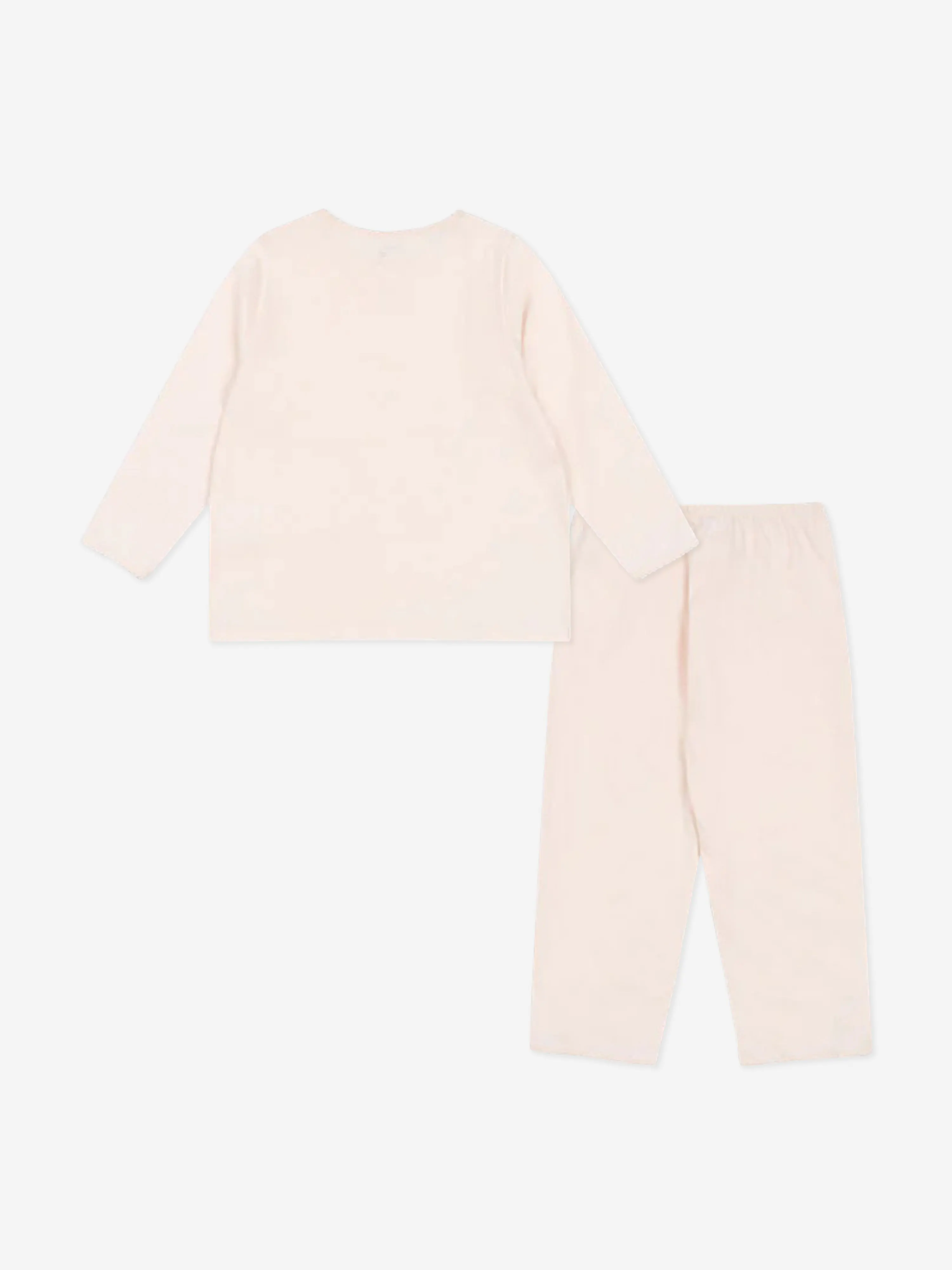 Girls Gio Bow Pant Set in Pink