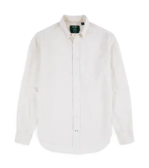 Gitman Vintage Japanese Cotton Linen Chambray Shirt: Oatmeal