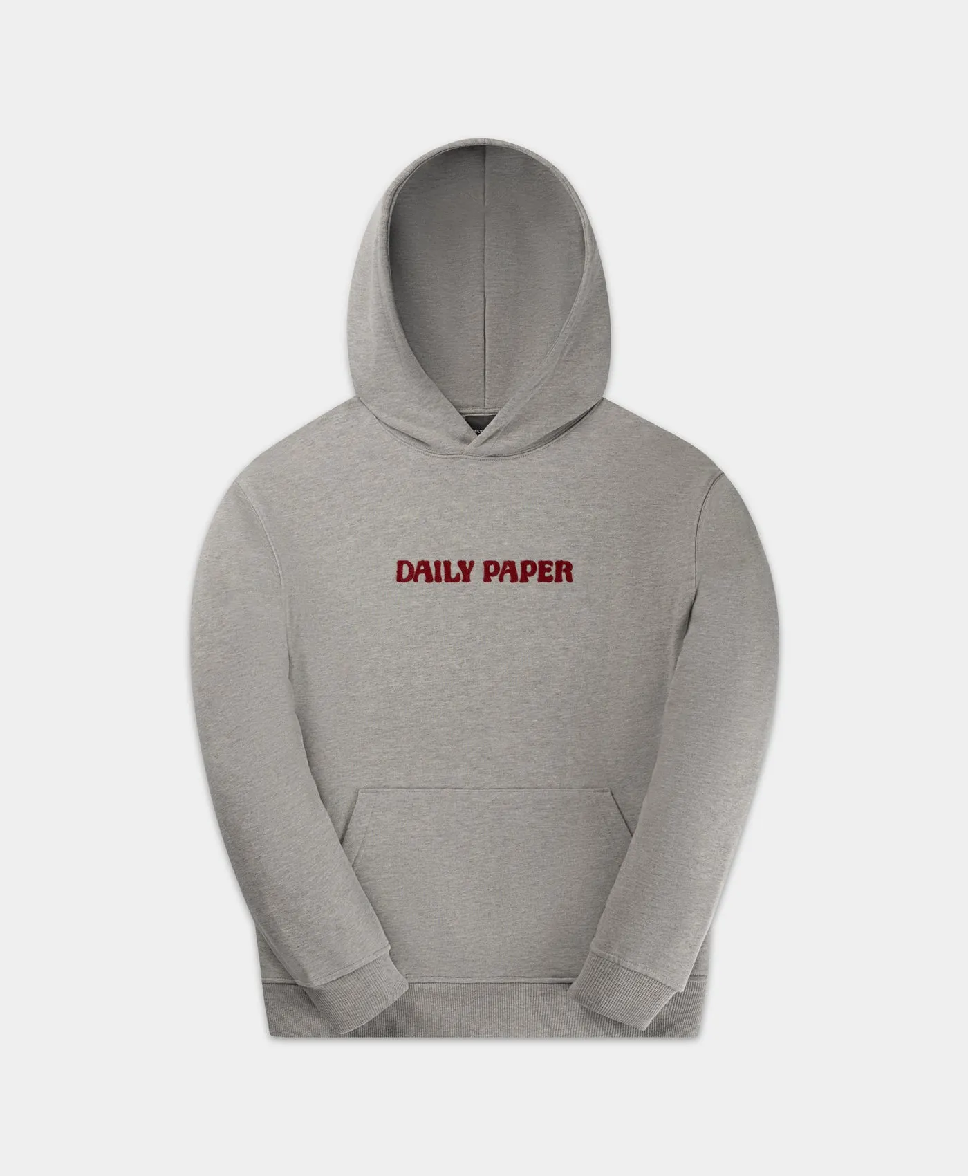 Grey Chain Stitch Oversized Hoodie