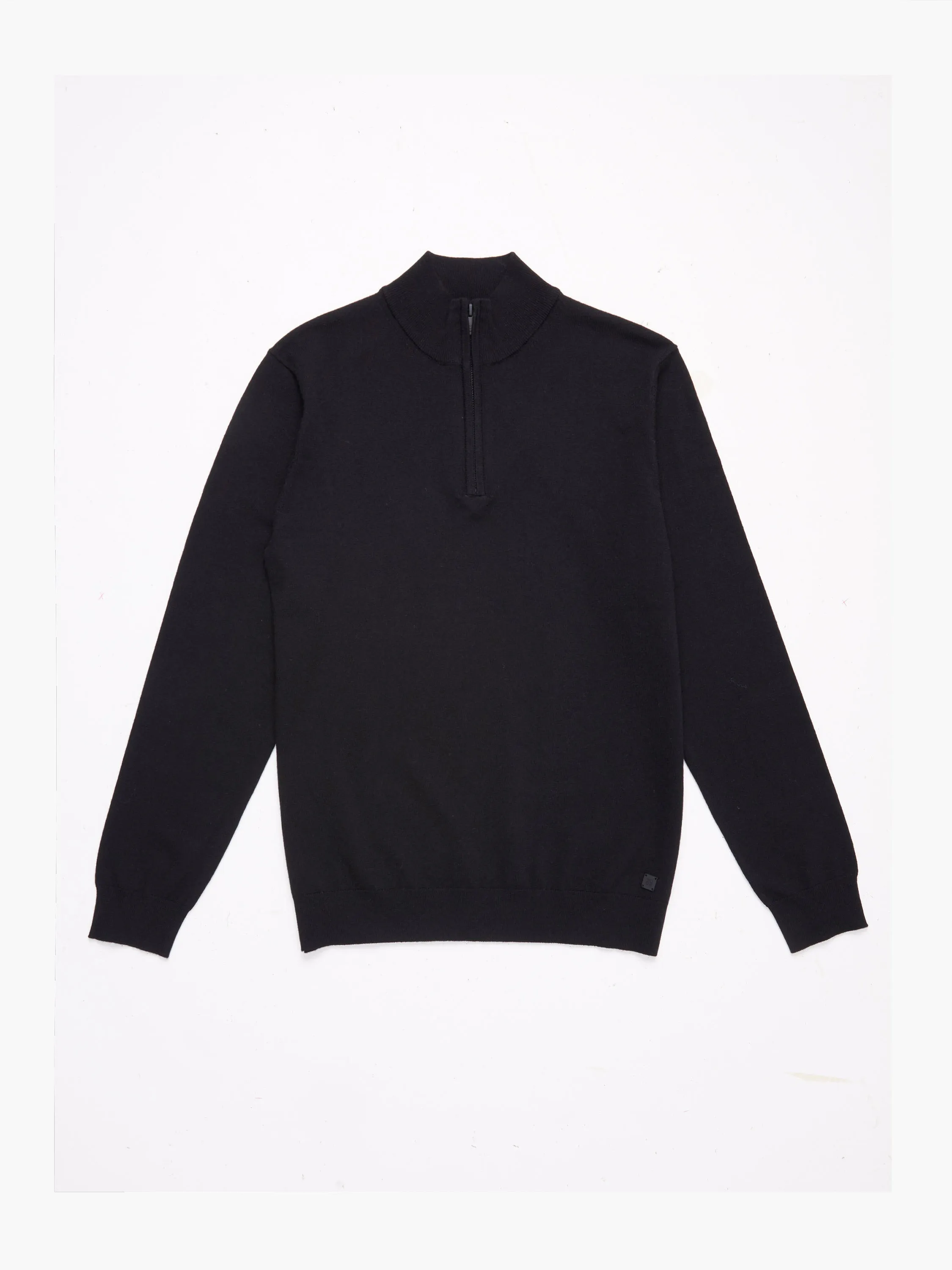Half Zip Knitted Jumper