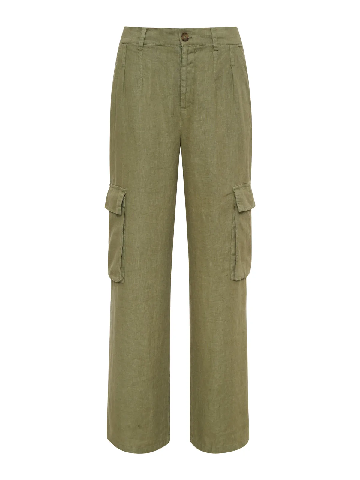 Hopper Semi High Rise Cargo Pant Sage