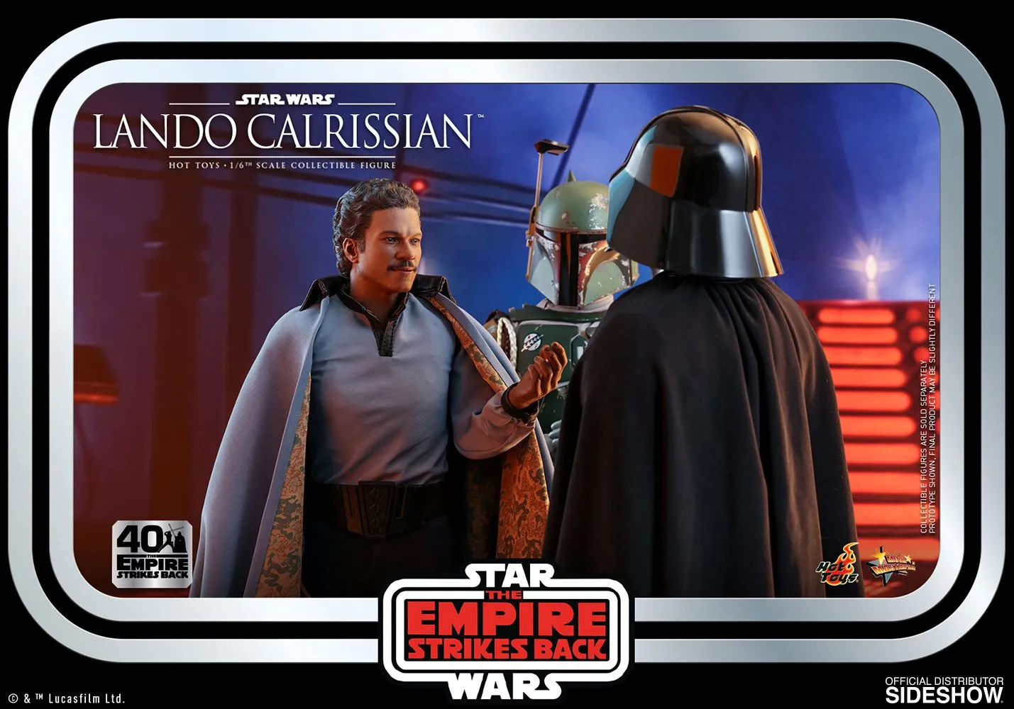 Hot Toys Movie Masterpiece - Star Wars: The Empire Strikes Back 40th Anniversary Collection - Lando Calrissian