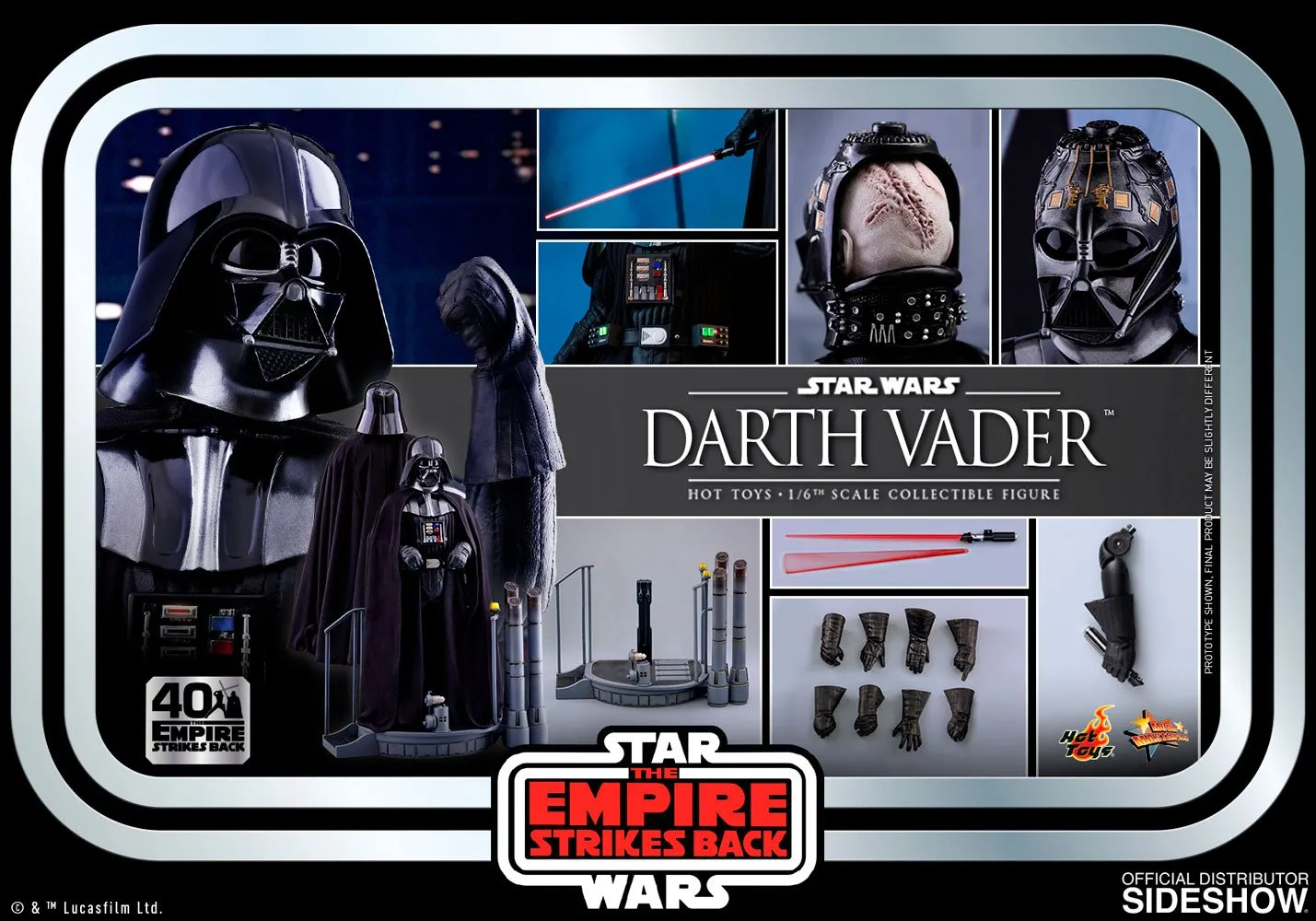 Hot Toys Movie Masterpiece - Star Wars: The Empire Strikes Back 40th Anniversary Collection - Lando Calrissian