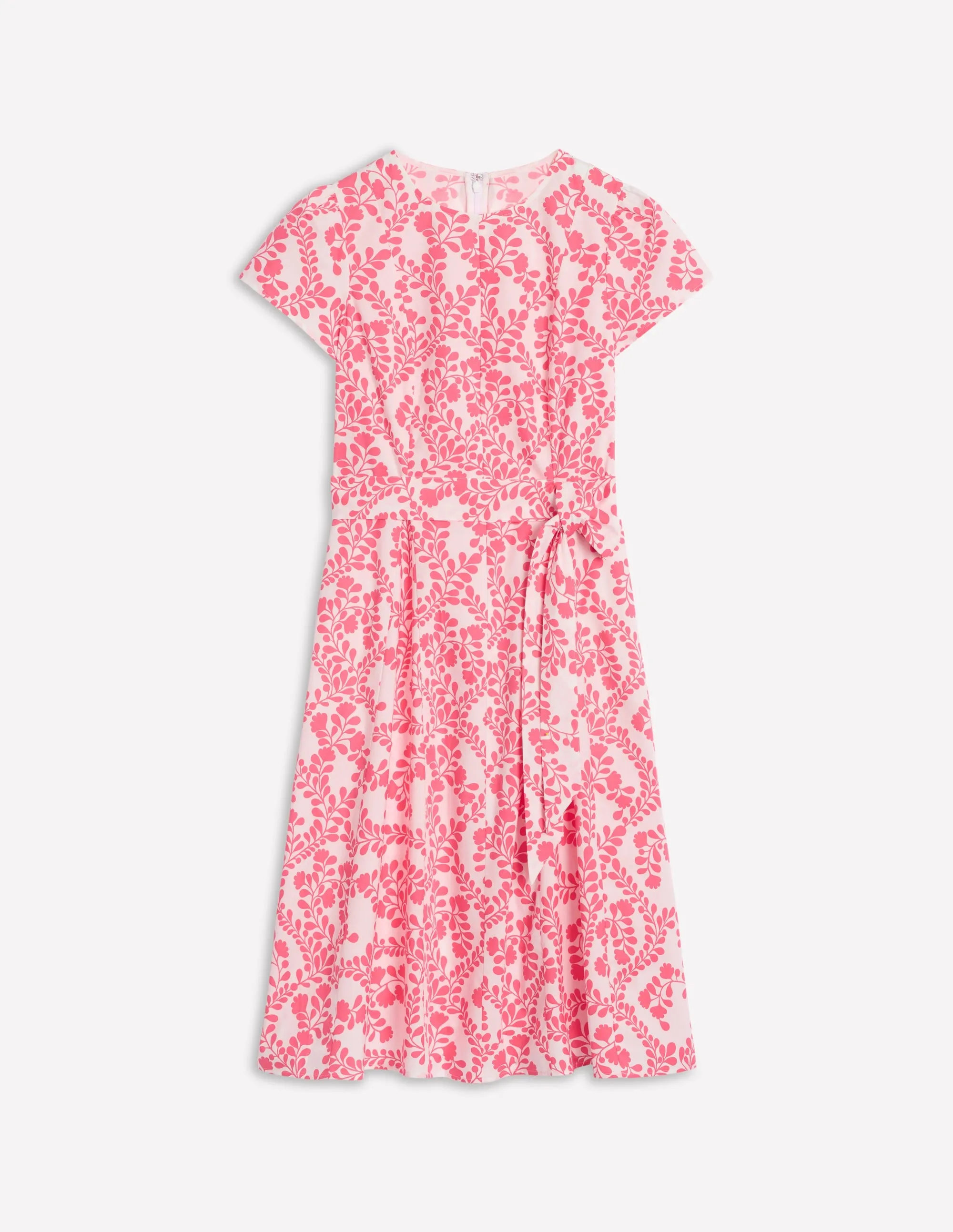 Imo Cotton Short Dress-lvory. Vine Silhouette