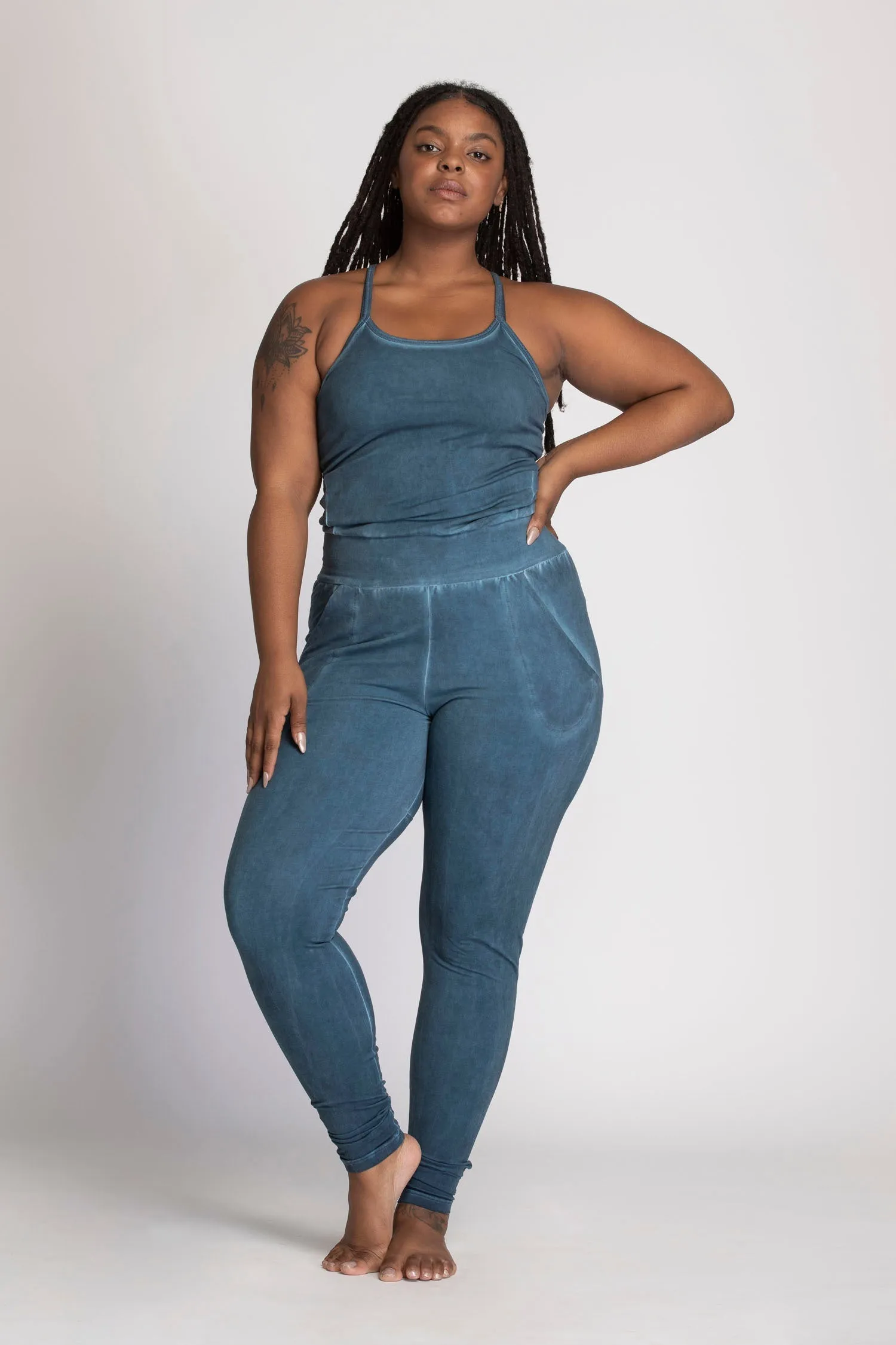I'mPerfect Soft Stonewash Long Jumpsuit 50%off