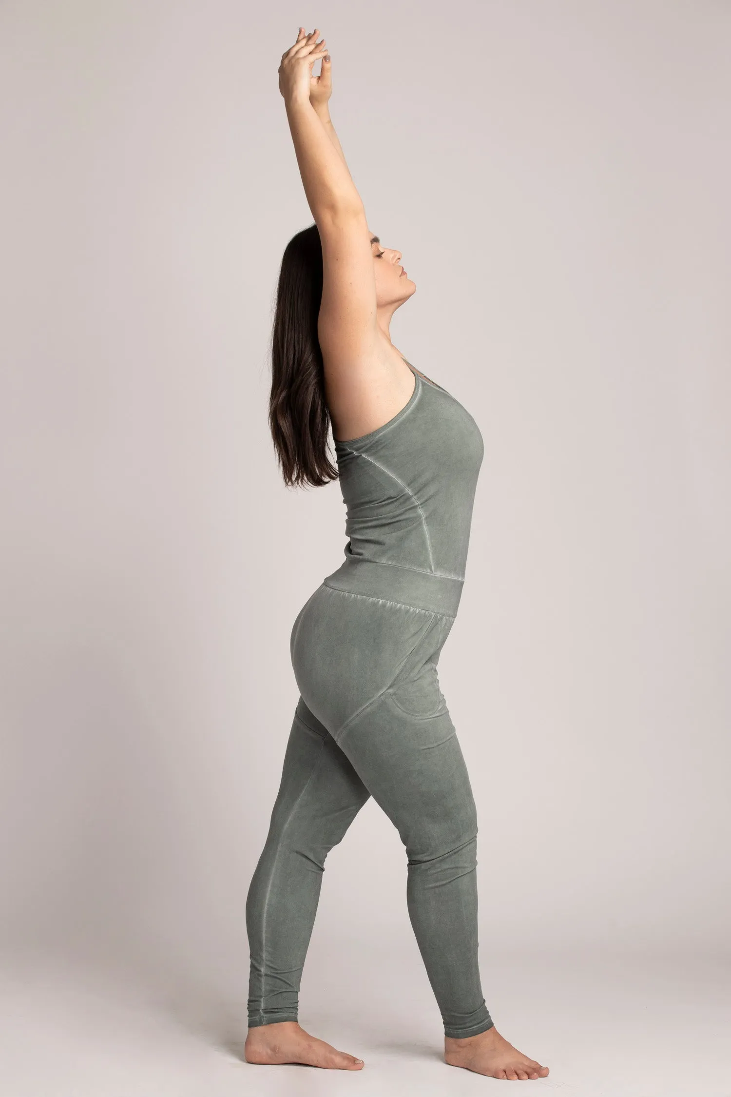 I'mPerfect Soft Stonewash Long Jumpsuit 50%off