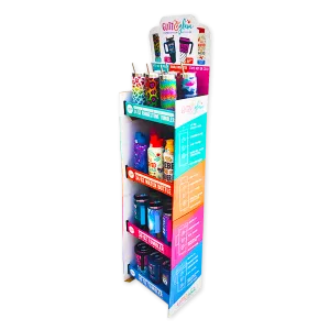 Insulated Drinkware Assortment Floor Display - 24 Pieces Per Retail Ready Display 88499