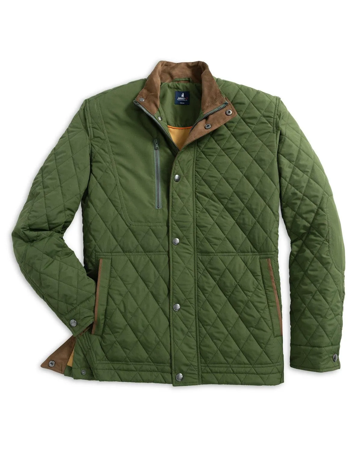 Johnnie-O Juno Quilted Snap Jacket (3 Colors)