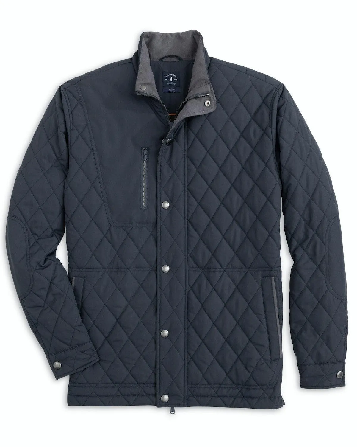 Johnnie-O Juno Quilted Snap Jacket (3 Colors)