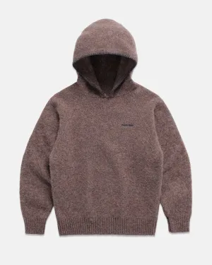 J.PRESS X MADHAPPY SHAGGY DOG HOODIE - PINK MIX