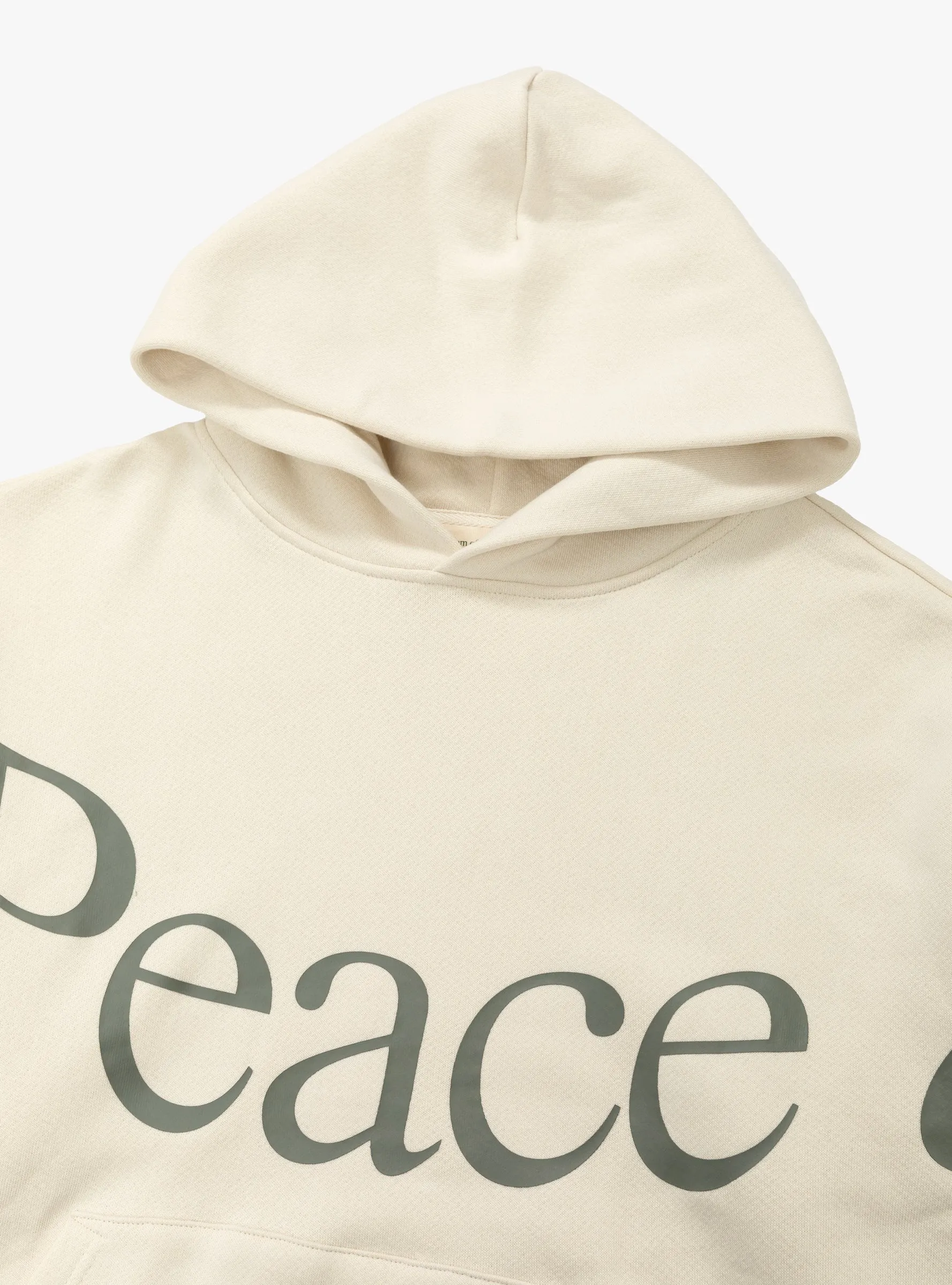 Jumbo Wordmark Hoodie Bone
