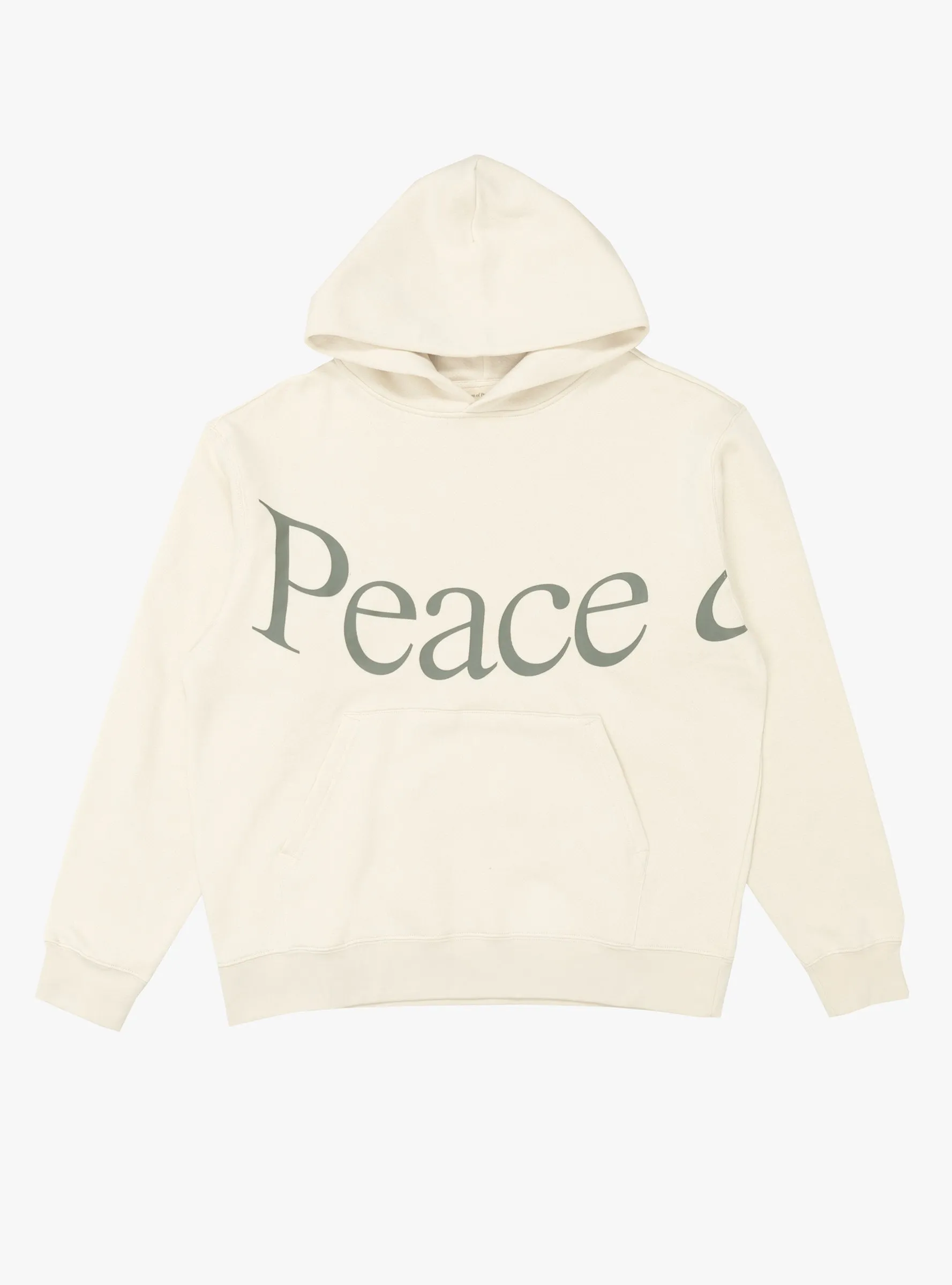 Jumbo Wordmark Hoodie Bone