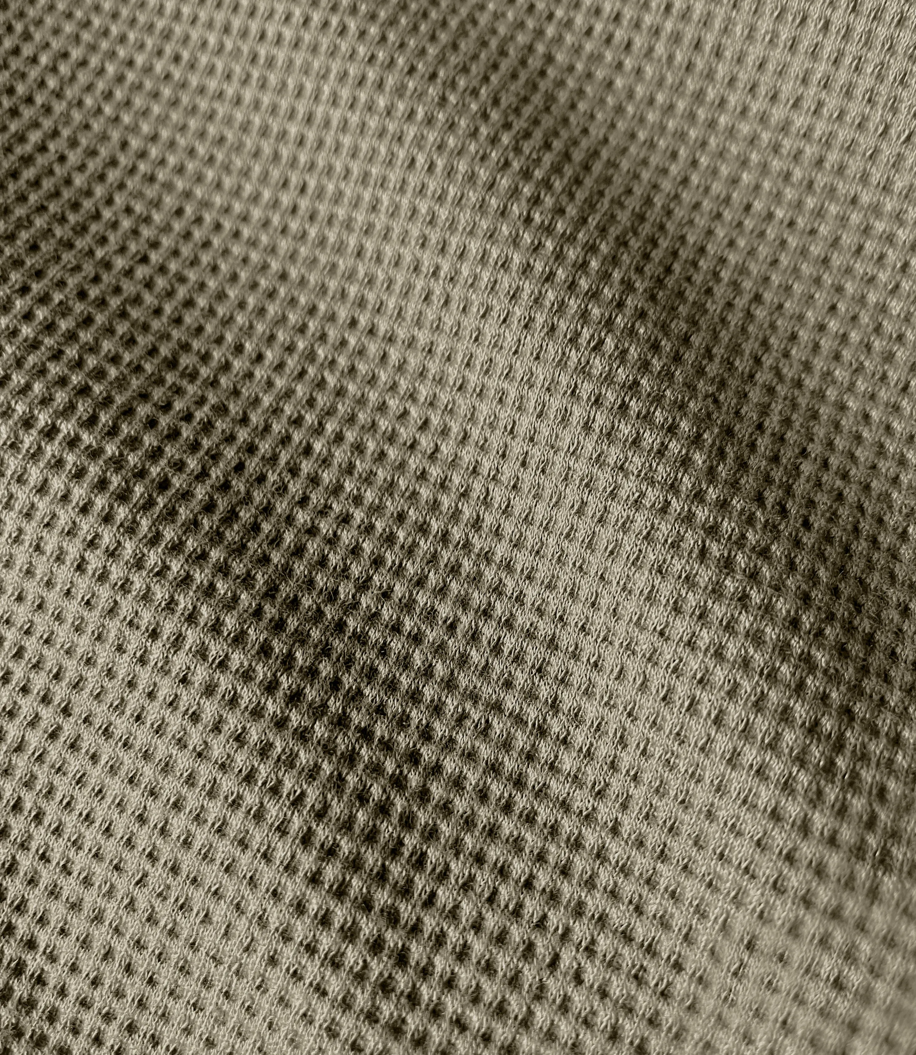 JunoWaffle 3/4 Sleeve Button Detail Top