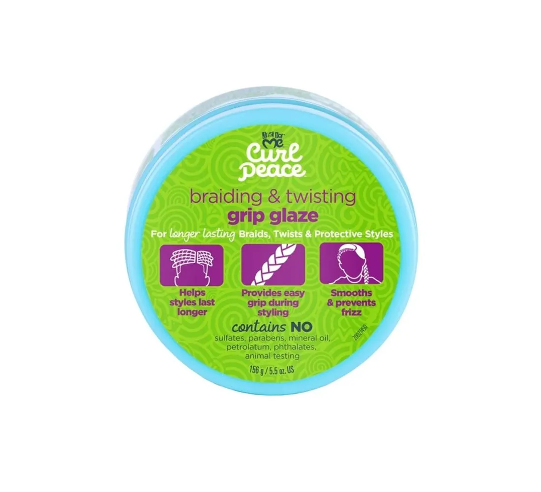 Just For Me Kids Curl Peace Braiding & Twisting Grip Glaze - 5.5 oz