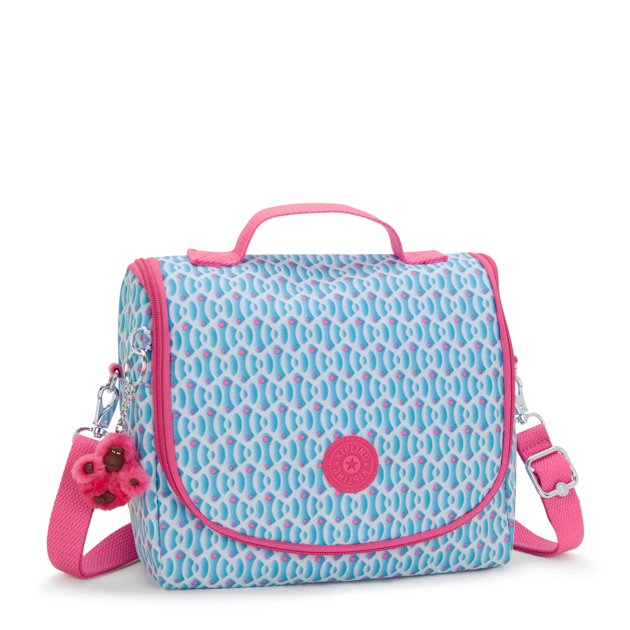 Kipling New Kichirou Printed Lunch Bag - Dreamy Geo C