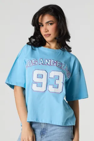 LA 93 Embroidered T-Shirt