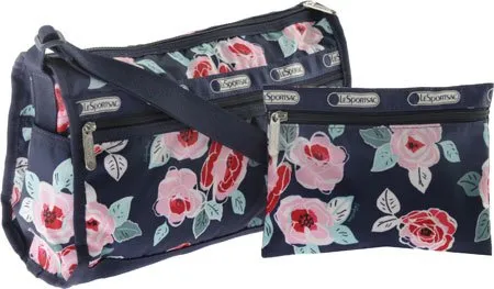 LeSportsac Classic Deluxe Shoulder Satchel