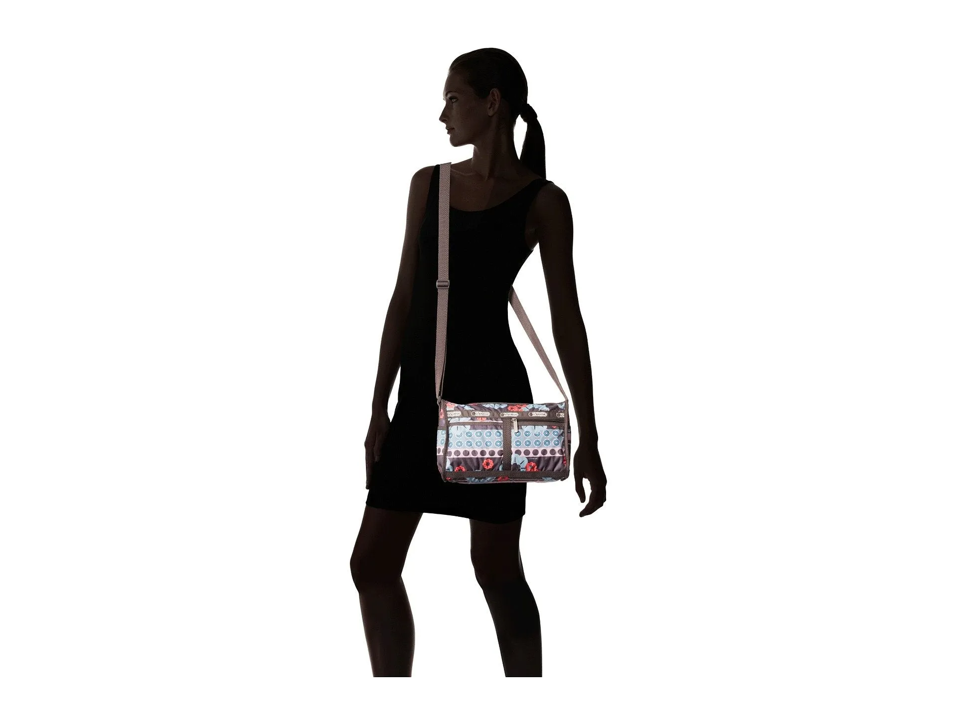 LeSportsac Classic Deluxe Shoulder Satchel