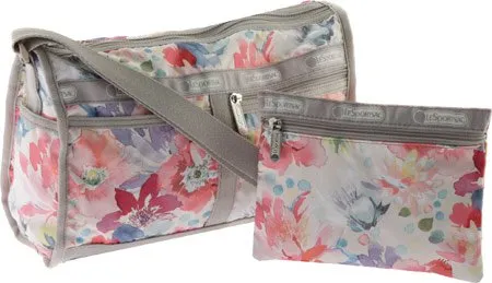 LeSportsac Classic Deluxe Shoulder Satchel