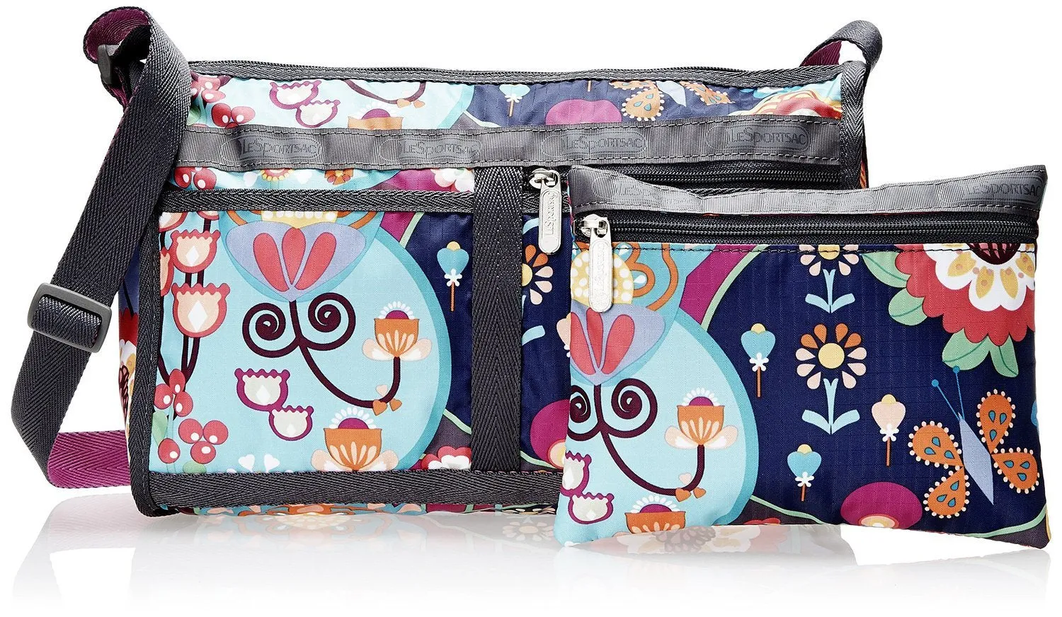 LeSportsac Classic Deluxe Shoulder Satchel