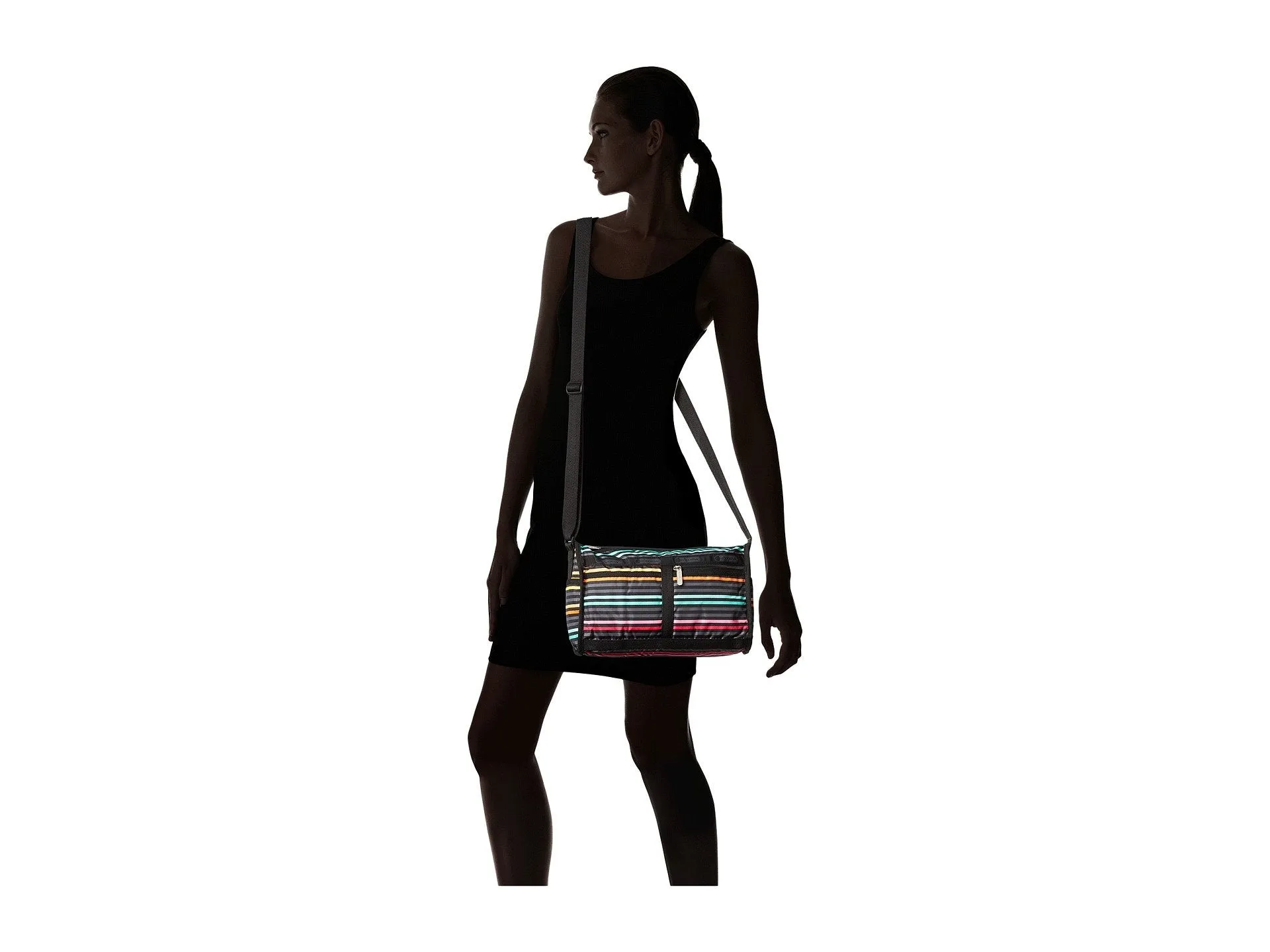 LeSportsac Classic Deluxe Shoulder Satchel