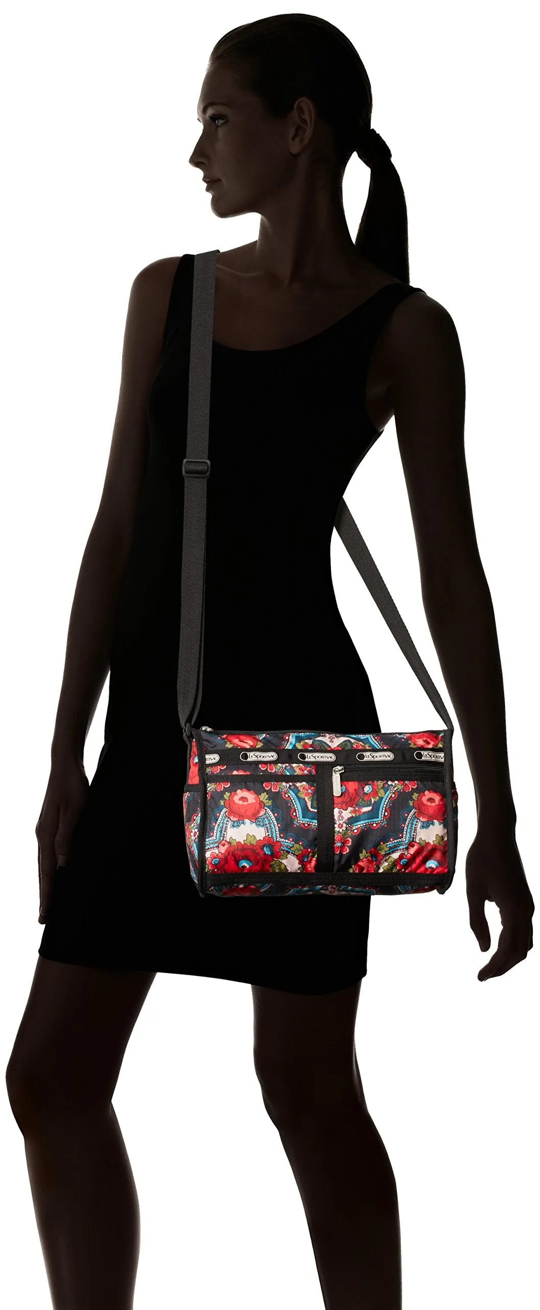 LeSportsac Classic Deluxe Shoulder Satchel