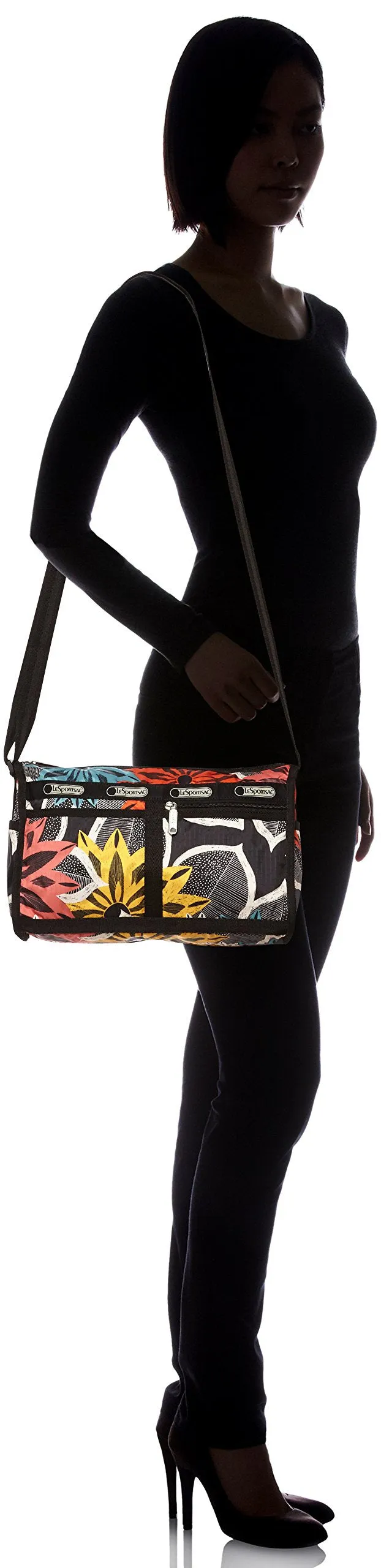 LeSportsac Classic Deluxe Shoulder Satchel