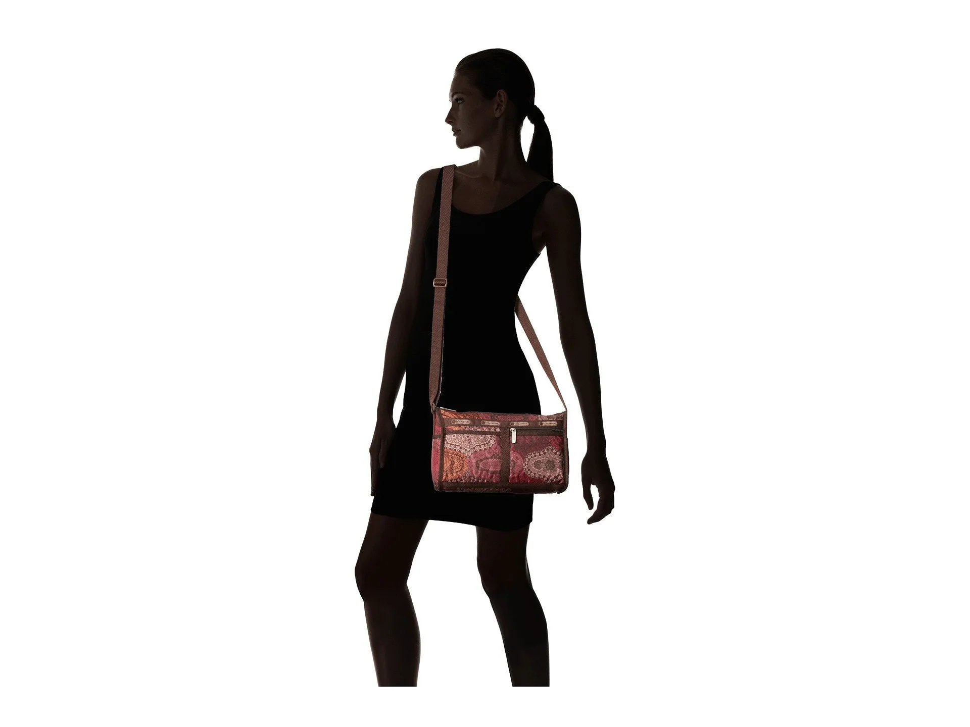 LeSportsac Classic Deluxe Shoulder Satchel