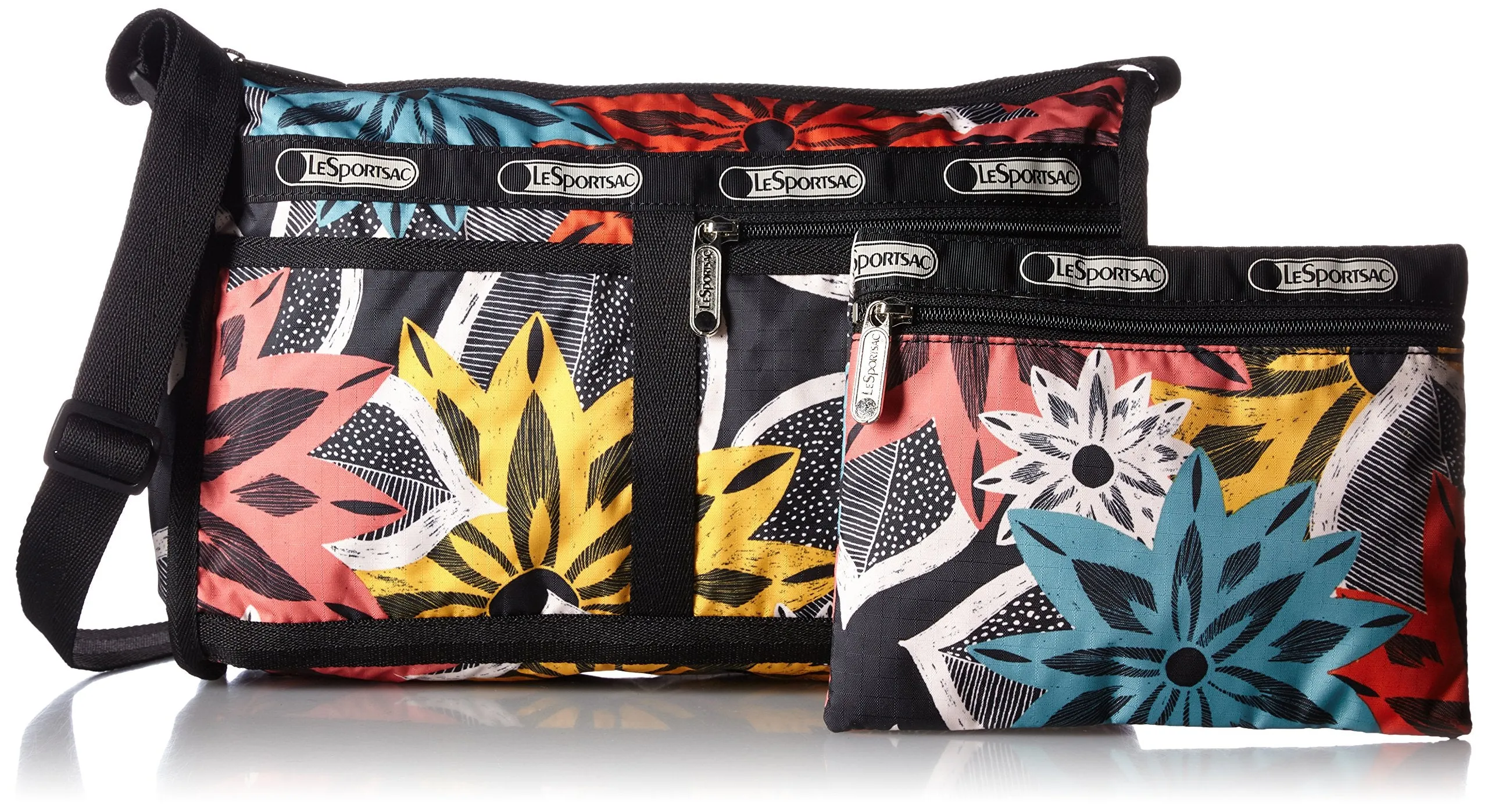 LeSportsac Classic Deluxe Shoulder Satchel