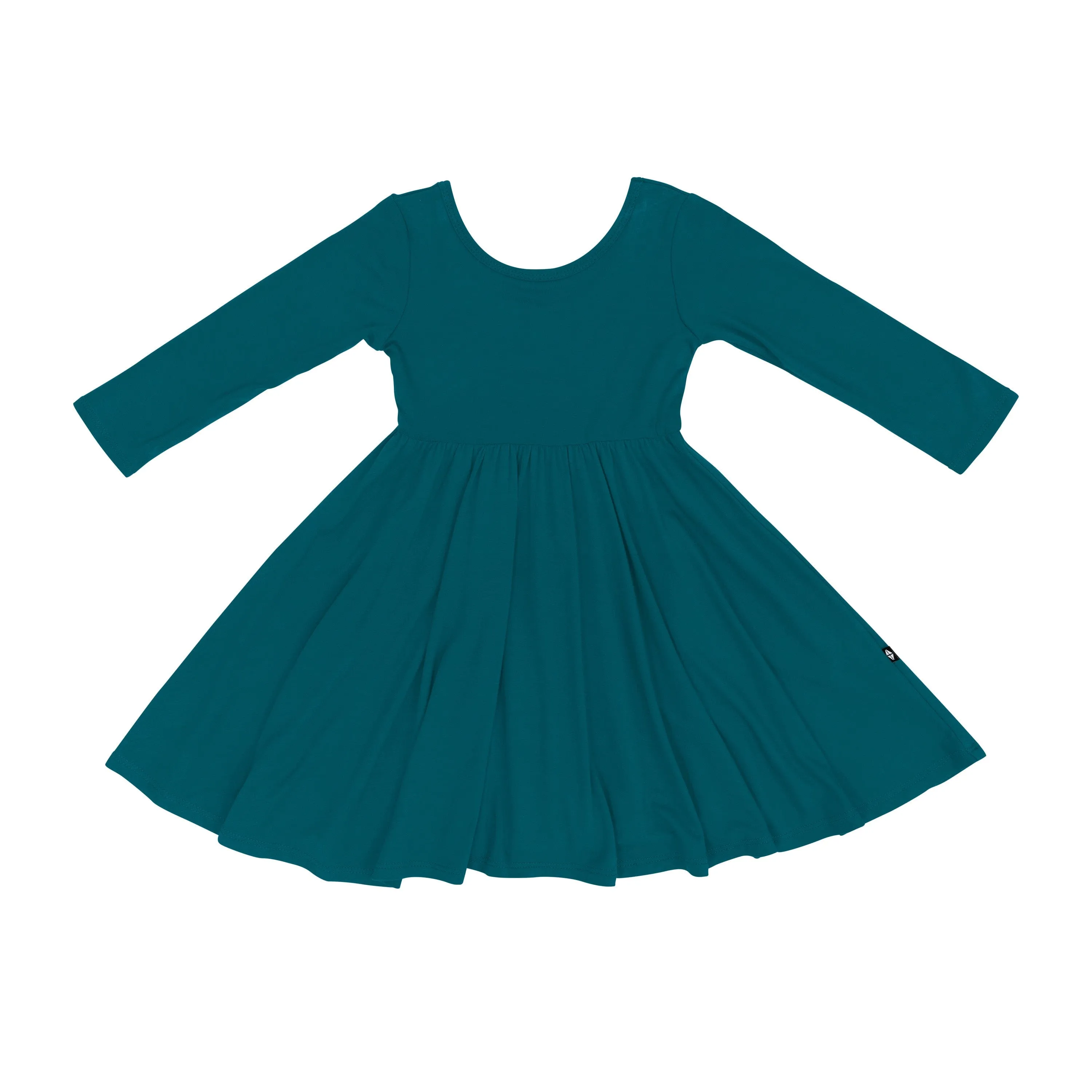 Long Sleeve Twirl Dress in Loch