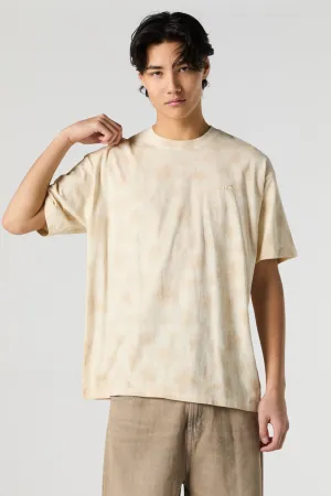 LTD Embroidered Tie Dye Relaxed T-Shirt