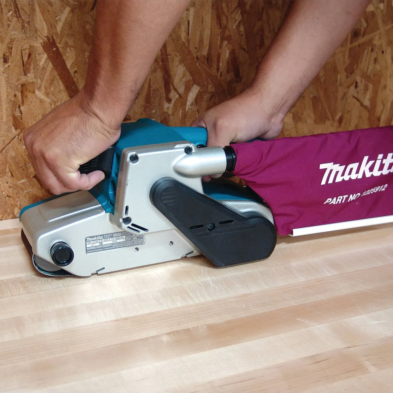 Makita 9920 3'' x 24'' Corded Belt Sander Variable Speed