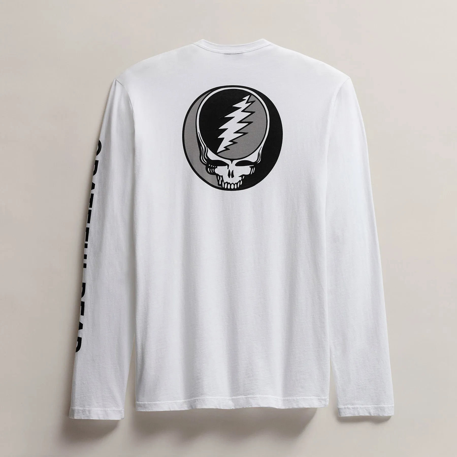 Men's Grateful Dead Long Sleeve - White/Black