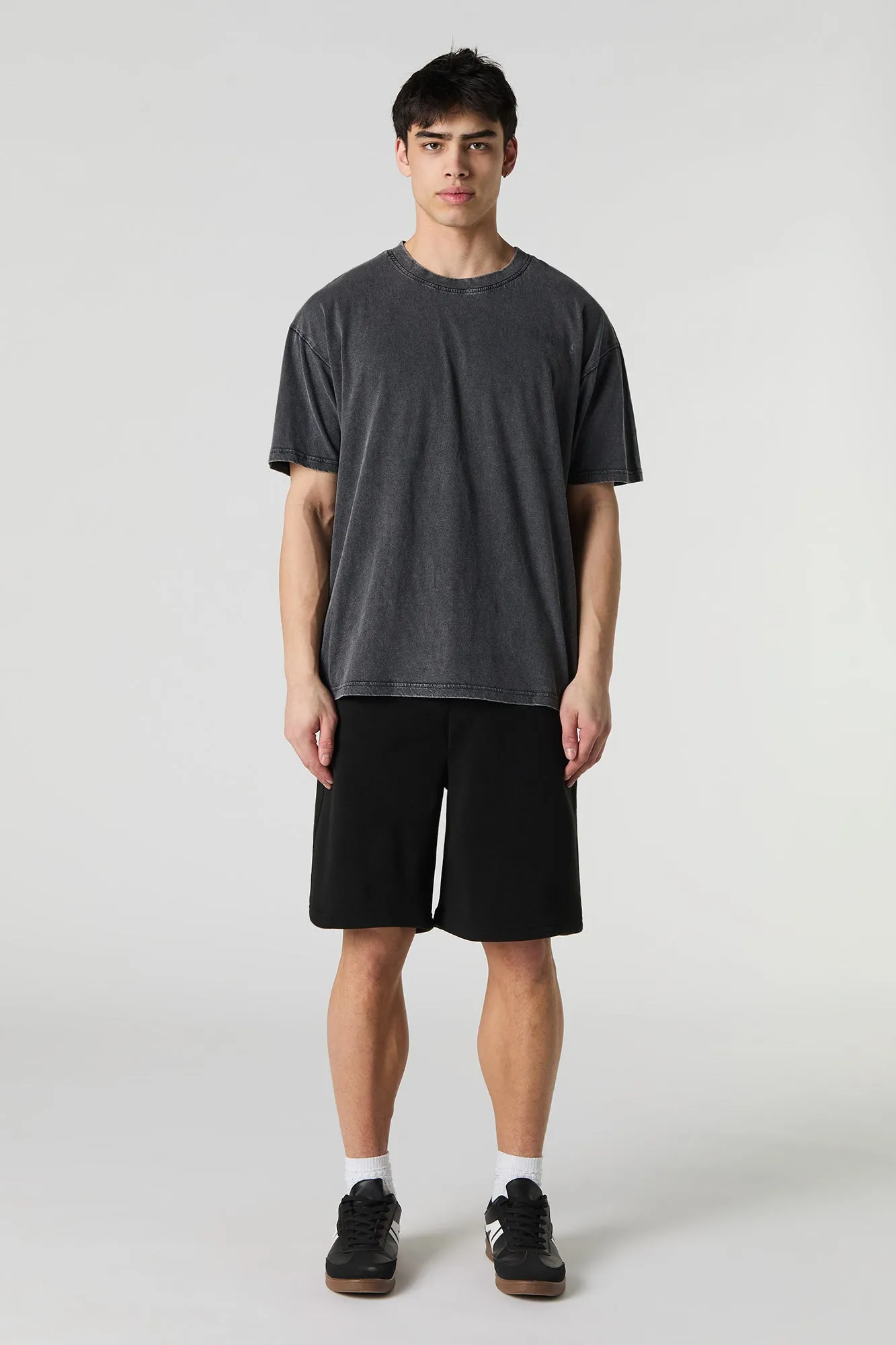 Mortal Saints Graphic Washed Relaxed T-Shirt