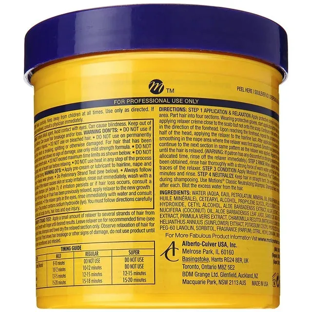 Motions Professional Smooth & Silken Classic Relaxer - Super - 15 oz