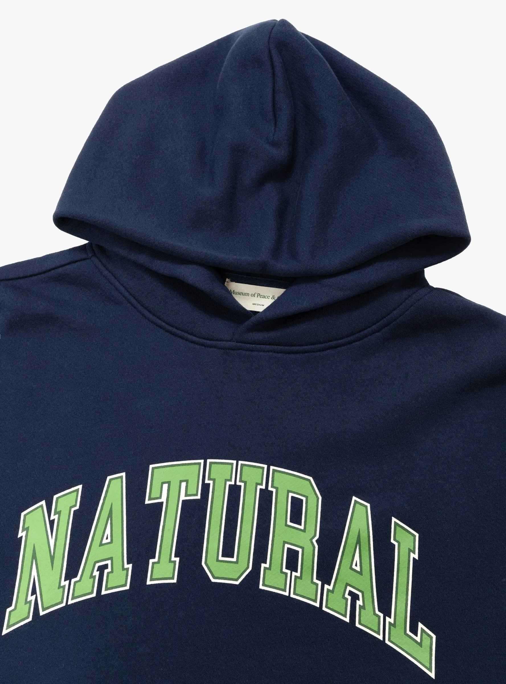 Natural Hoodie Navy
