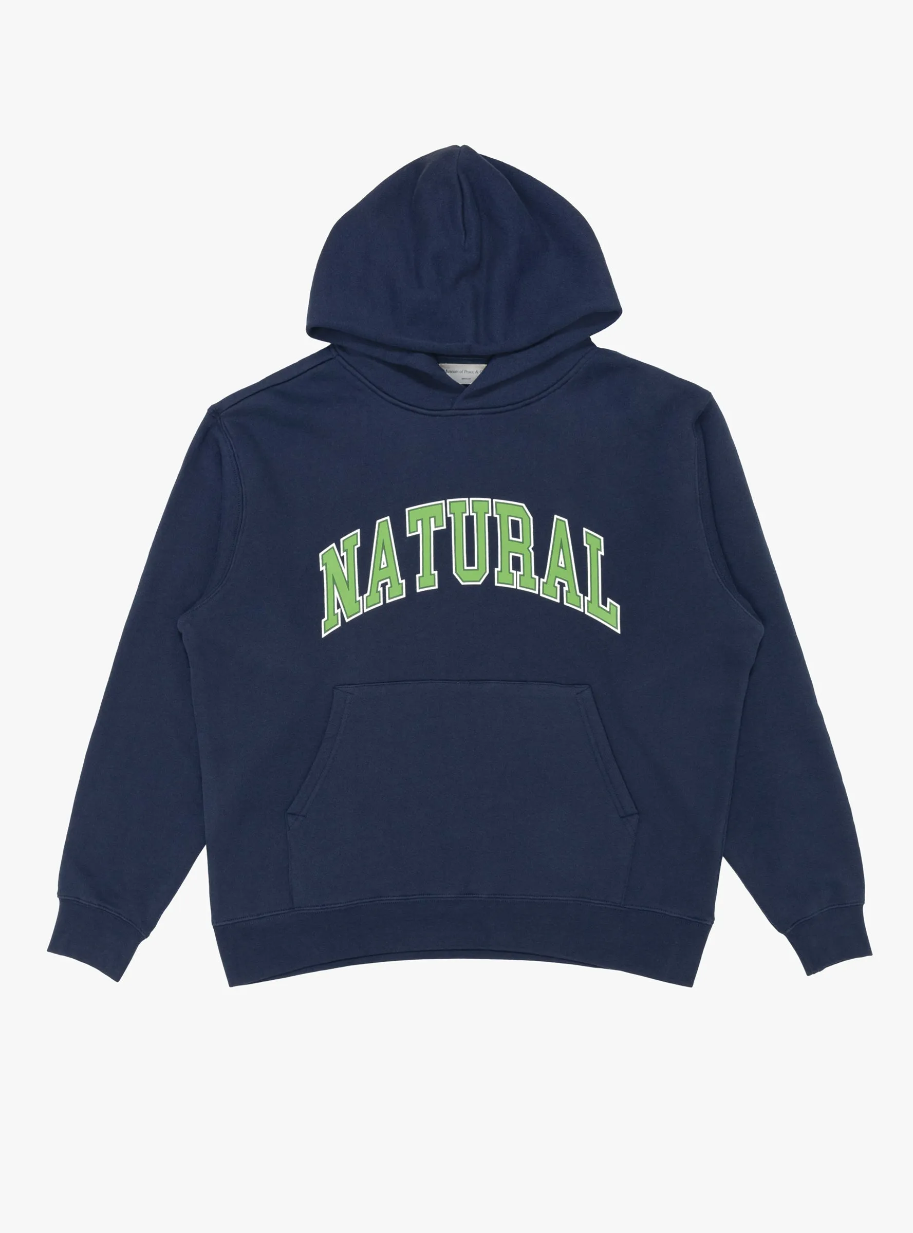 Natural Hoodie Navy