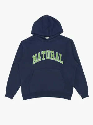 Natural Hoodie Navy