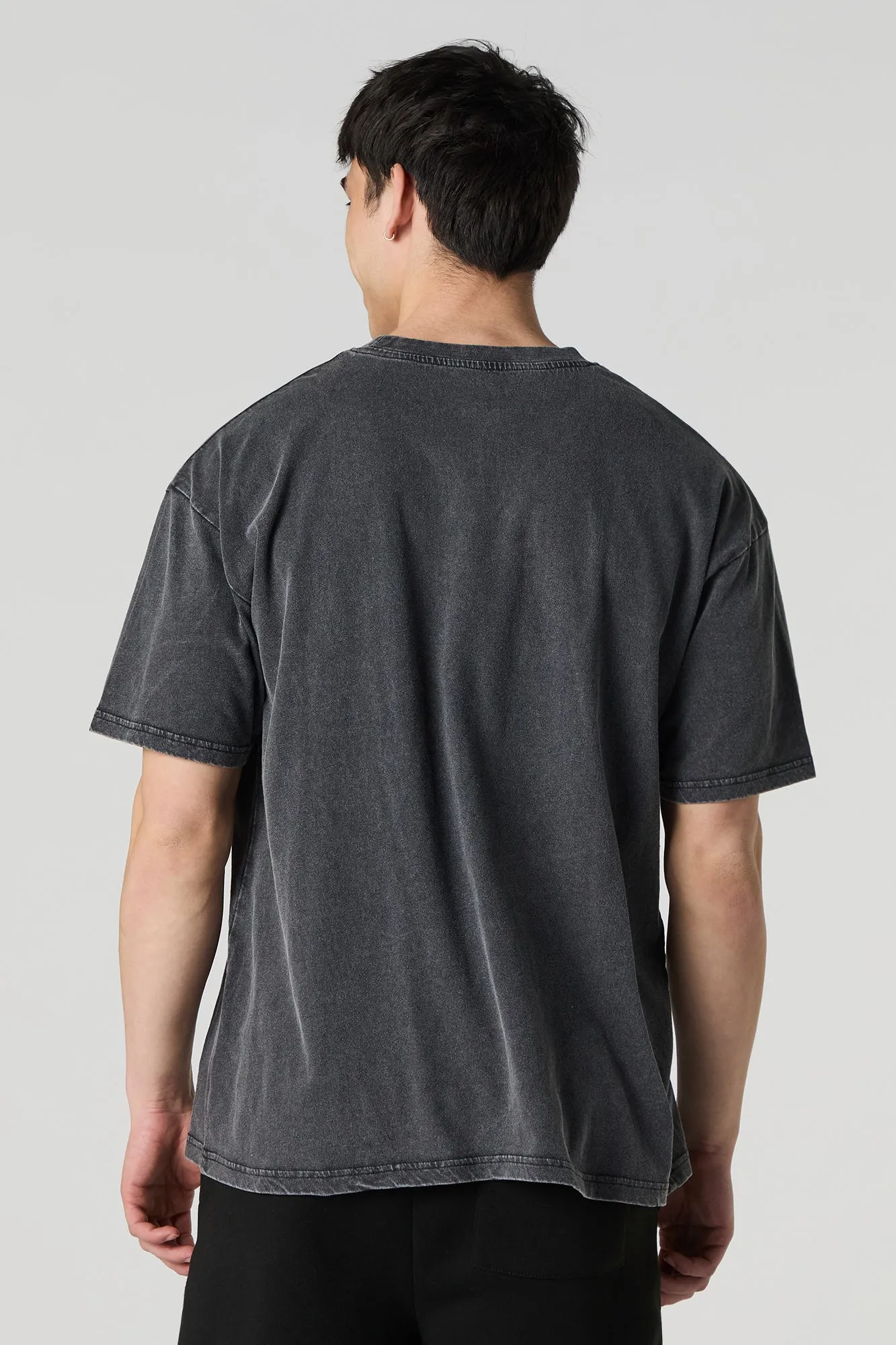 New York Graphic Washed Relaxed T-Shirt