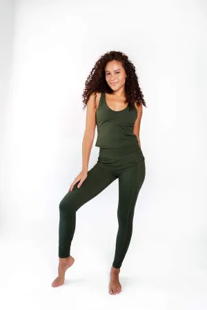 Nonstop Legging - Forest Green