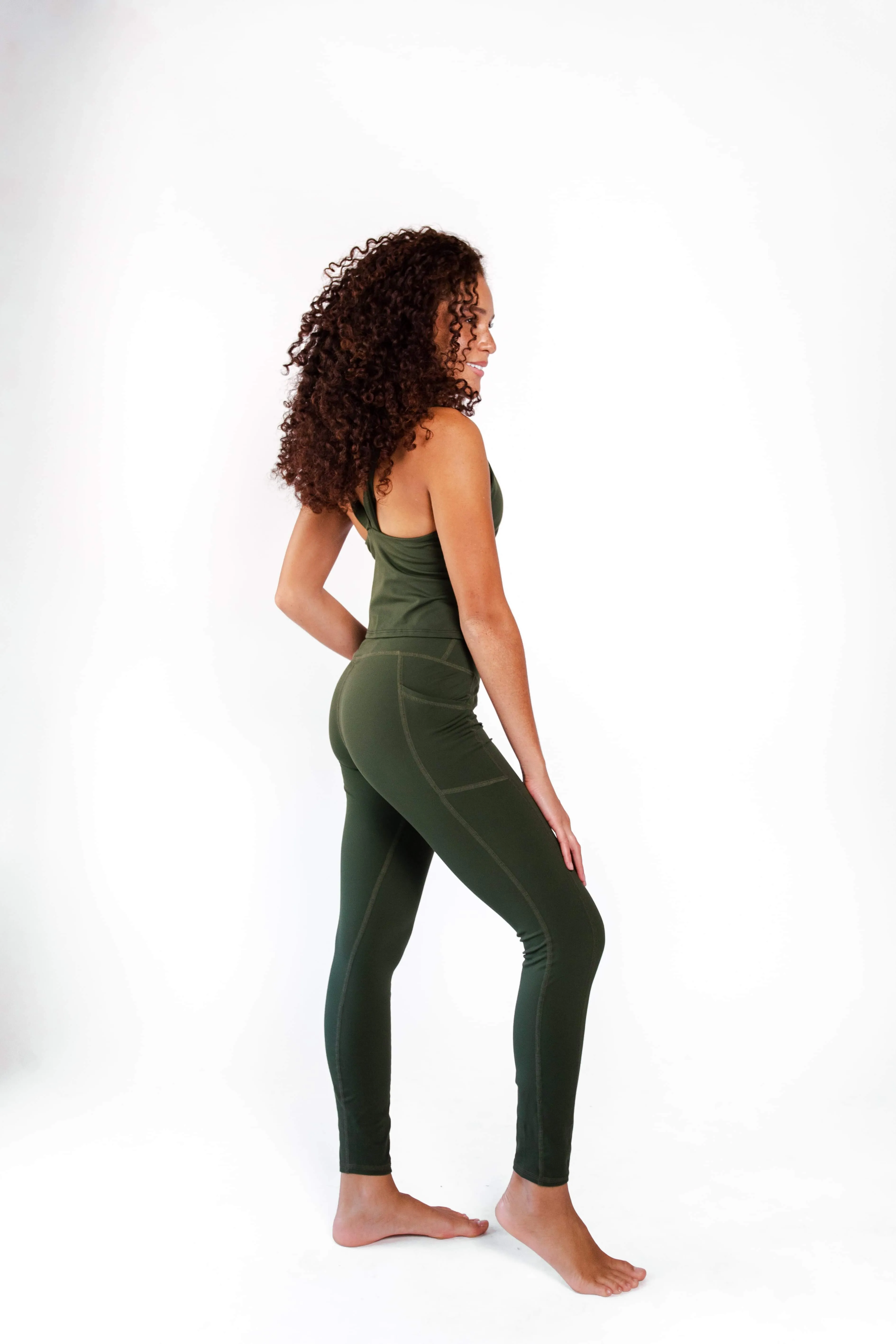 Nonstop Legging - Forest Green