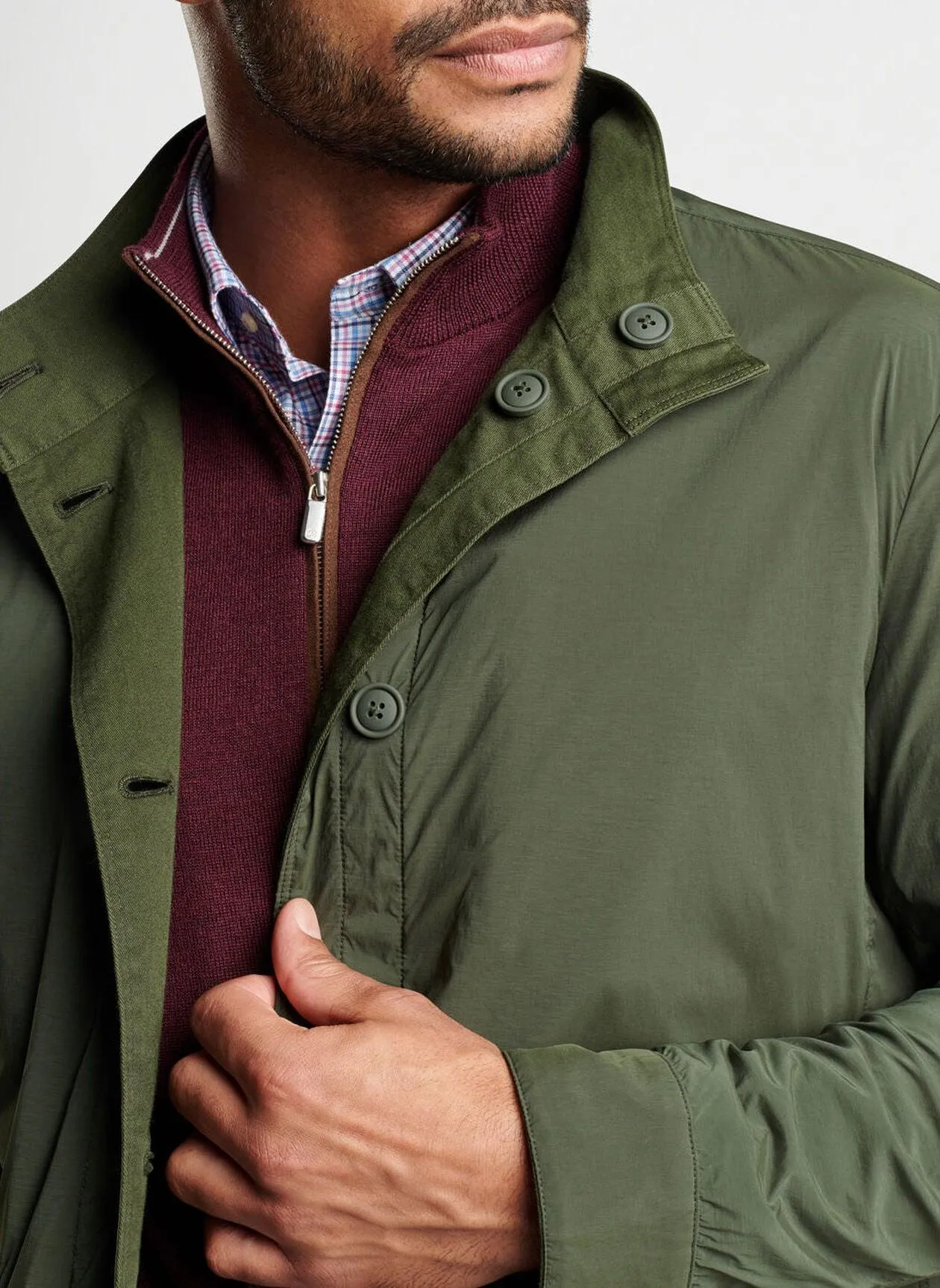 Peter Millar Stowe Reversible Safari Jacket