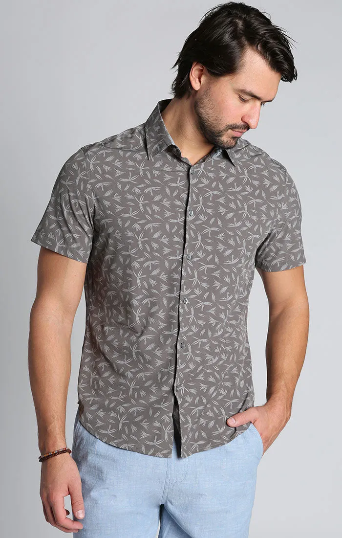 Printed Gravityless Short Sleeve Shirt