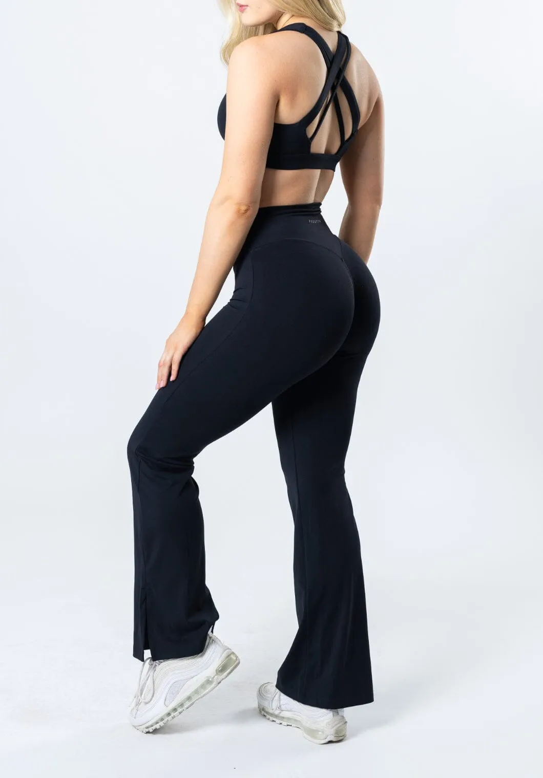 RecStretch™ Original Sculptseam® Plus Flare Legging 31" Black