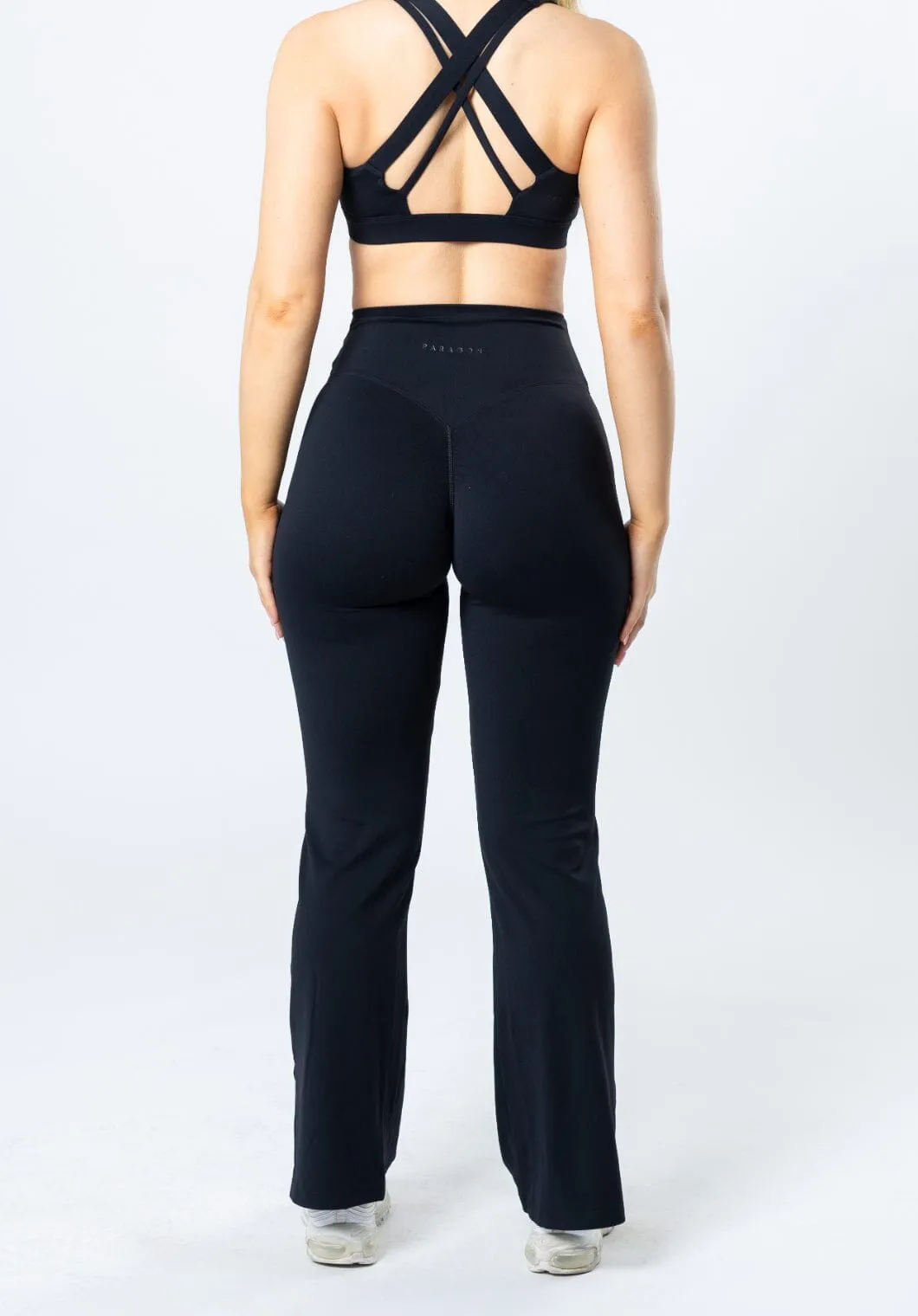 RecStretch™ Original Sculptseam® Plus Flare Legging 31" Black
