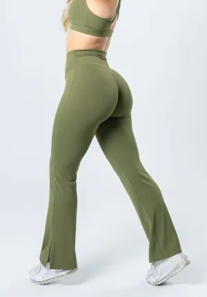RecStretch Original Sculptseam® Plus Flare Legging 31" Olive
